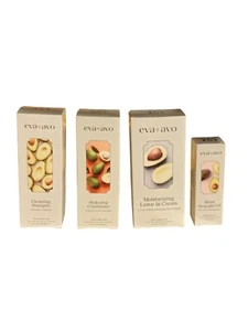 eva+avo Cleansing Shampoo, Hydrating Conditioner, Shine Oil, Leave In Cream - Picture 1 of 9