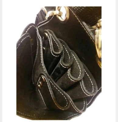 #1 Tijeras de Peluquería Herramienta Soporte para Cinturón Bolsa Funda Tijeras Peines Clips Prendedores Foto 1 de 4