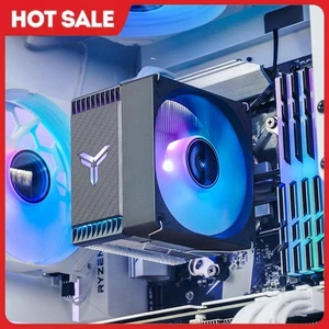 ARGB CPU Cooler Radiator Mute 9cm CPU Cooler Fan for INTEL LGA 1700 1200115X AM4 - Afbeelding 1 van 18