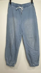 FOREVER 21 hellblaue Denim Woman Jogginghose Gr. Large Damen gebraucht - Bild 1 von 13