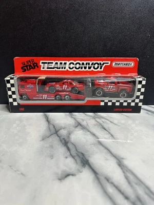 NIB Team Envoy NASCAR Semi Car Truck Matchbox Bill Elliot #11 Goodyear LE 1992 - Image 1 of 4