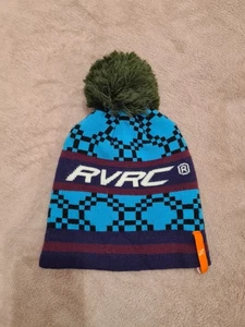 Race Revolution Rvrc Unisex Blue Logo Hat Beanie - Picture 1 of 4