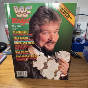 Vintage WWF Magazine May 1989 The Million Dollar Man Ted DiBiase Cover WWE - Picture 1 of 2