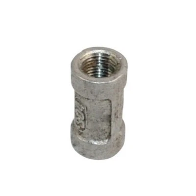 1/8" inch in NPT Female Coupling SS 304 Thread Pipe Fitting Connector - Image 1 of 2