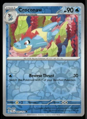 SV05: Temporal Forces #040/162 Croconaw - Image 1 of 2