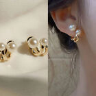 2021 Korean Luxury Pearl Earrings For Women Fashion Simple Pearl Stud Ear Clme