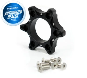 NEW NRG BLACK GAMING WHEEL ADAPTER LOGITECH G27 G29 G920 G923 SRK-LOTH-BK - Picture 1 of 3