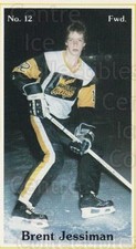 1982-83 Brandon Wheat Kings #16 Brent Jessiman