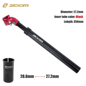 Bike Seat Post 27 2 Seatpost Suspension Dropper Post 31.6/28.6/30.4/30.8/33.9Mm - Picture 1 of 35