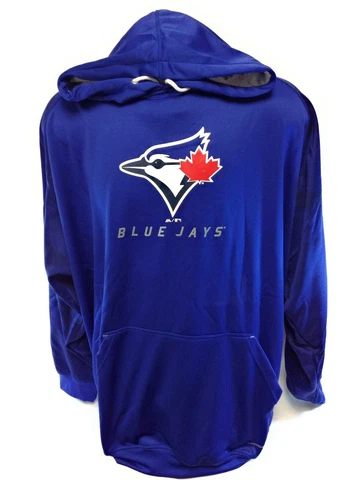 Mens Majestic Therma Base Toronto Blue Jays MLB Armour Pullover Baseball Hoodie Cover