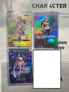 ONE PIECE Card Game Nami R Boa Hancock SP OP01-016 OP07-051 OP08-106 3 Card Set - Picture 1 of 1