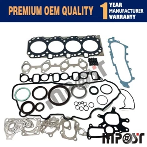 1KD 1KD-FTV Overhaul Full Head Gasket Kit For TOYOTA engine Hilux Steel Made Set - Foto 1 di 4