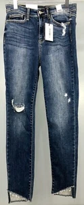Judy Blue Jeans Women 9/29 Standard Fray High Waist Skinny Jeans NWT - Picture 1 of 6