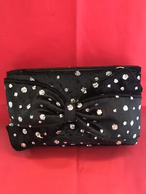 Elegant New Christian Siriano Crossbody Clutch Purse W/ 19” Drop Chain - Image 1 of 4