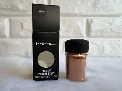 MAC loose pigment eyeshadow color MELON 4.5g /.15 oz new with box - Image 1 of 4