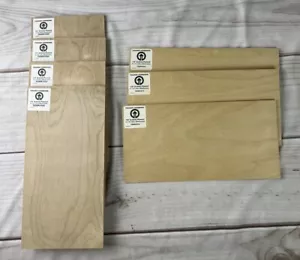 Tower Hobbies Plywood Sheet Board, (3) 6”x 12" 3.0mm- (4)6”x12” 6.0mm - Picture 1 of 8