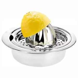 Citrus Press Hand Fruit Juicer Manual Lemon Squeezers, Stainless Steel - Picture 1 of 6