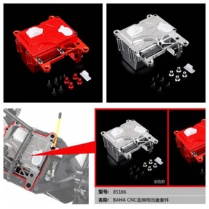 CNC Alloy Battery Box Set Equipment Tray Fits HPI Baja 5b 5sc KM Rovan - Picture 1 of 5