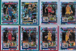 LOTE DE OCHO TARJETAS - 23-24 Aros Stock Premium ICE (WEMBANYAMA RC, MILLER RC +) - Imagen 1 de 2