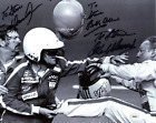 CALE YARBOROUGH+BOBBY+DONNIE ALLISON HAND SIGNED 8x10 PHOTO     TO STEVE     JSA