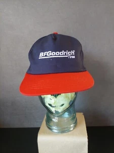 BF Goodrich Tires Blue W/ Red Bill & White Logo Snapback Hat - Picture 1 of 7