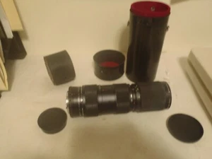 Formula 5 85-210mm Zoom Camera Lens f/4.5 w/ Case WITH  2X TELECONVERTER  KONICA - Picture 1 of 19