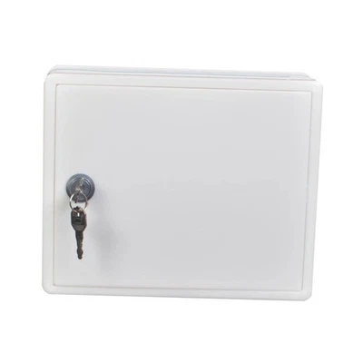 Caja de leche montada en la pared con cerradura caja de leche soporte para lácteos buzón multiusos Foto 1 de 4