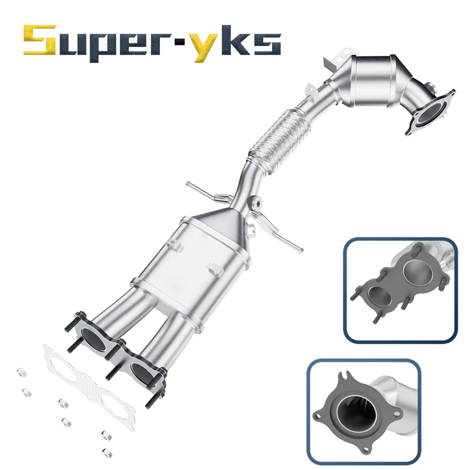 18433 Catalytic Converter For 2010-2015 Volvo XC60/XC70/S80/S60 3.0L EPA Foto 1 de 4