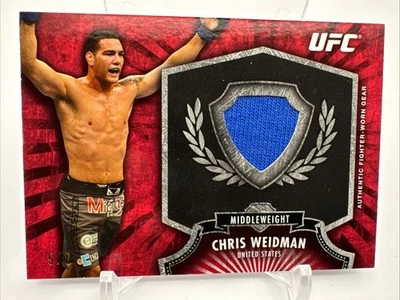 Chris Weidman 2012 Bloodlines Ruby Relic 5/8 UFC - 1633 - Image 1 of 2