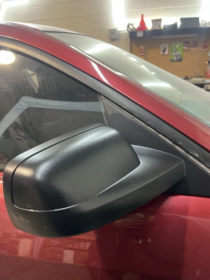 Espejo de puerta manual negro Ford Mustang 2005-2009 pasajero vista lateral derecha W7V9K Foto 1 de 1