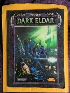 Games Workshop Warhammer 40k Codex Dark Eldar 2nd Edition Illustrated Book 1998 - Picture 1 of 17