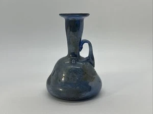 Botella vintage Paolo Rossi soplada a mano de 4" con un mango Venezia Italia - Imagen 1 de 10