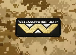 Aliens WEYLAND YUTANI CORPORATION Morale Patch Aliens Extrasolar Interstellar - Picture 1 of 2