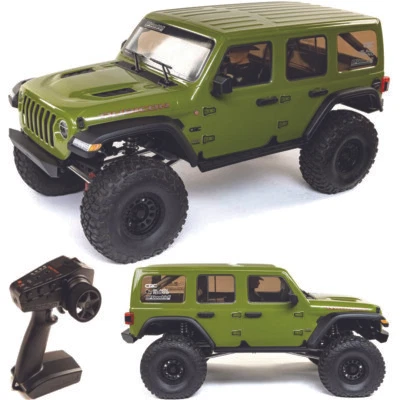 Axial AXI05000T1 1/6 SCX6 Jeep JLU Wrangler 4WD Brushless Rock Crawler RTR Green - Image 1 of 4