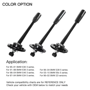 BMW E30-E36-E46-E34-E39-Z3 SK-1001 SHORT SHIFTER VARIOUS COLORS - Picture 1 of 11