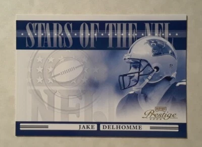 2006 Playoff Prestige Stars of the NFL Jake Delhomme #31 Panthers Football Card - Image 1 of 2