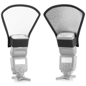DIFFUSER BOUNCE SOFTBOX DIFFUSORE FLASH ESTERNO COMPATIBILE CON OLYMPUS FL-50R - Foto 1 di 1