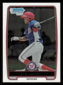 2012 Bowman Chrome Prospects Narciso Mesa Washington Nationals #BCP179