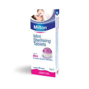 Milton Mini Sterilising Tablets | 50 Tablets UK PHARMACY