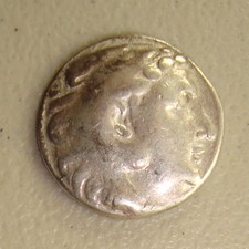 336-323 BC Alexander III, the Great Ancient Greek Silver Tetradrachm VF