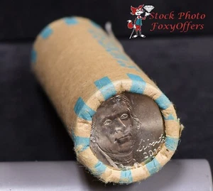 2013-D Jefferson Nickel BU Bank Wrapped Roll - 40 Münzen - Bild 1 von 3