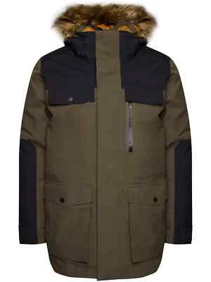 NUEVA Parka Jack Wolfskin Para Hombre Glacier Bay Hardshell Down Brownstone Talla 3XL Foto 1 de 4