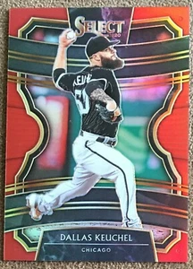 Dallas Keuchel 2020 Panini Select Prizm Red #37 /199 White Sox Chrome Parallel - Picture 1 of 2