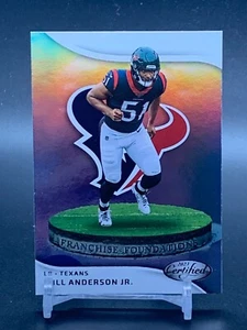 Fundamentos de franquicia certificados 2023 #FF-6 WILL ANDERSON JR. Houston Texans radiocontrol - Imagen 1 de 2
