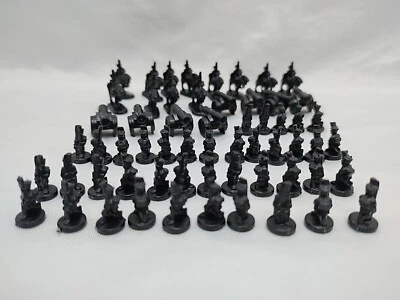 Набор (60) предметов для настольных игр 1993 Risk Black - Изображение 1 из 4