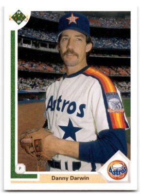 1991 Upper Deck #586 Danny Darwin - Image 1 of 2