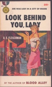 Look Behind You, Lady by A.S. Fleischman 2nd printing 1956 Near Fine! - Imagen 1 de 1