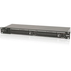 Citronic CEQ215 Dual 2 x 15-BAND Graphic Equaliser 19" Rack Mount RF Filter EQ - Picture 1 of 5