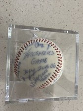 Clearwater Threshers Game Team Signed Baseball W/ Case July 20th, 2006