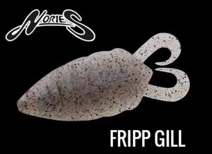 NORIES FLIP GILL  Bluegill type lure with slide and spiral for bass - Picture 1 of 24